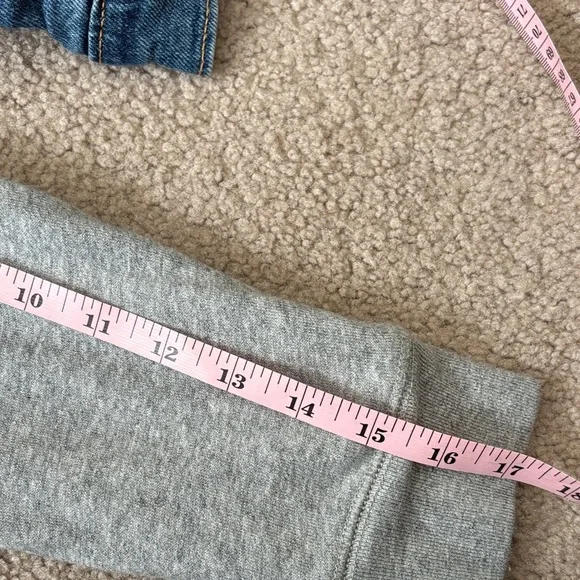 Levis Denim/sweatshirt Jacket Womens size small - Picture 6 of 7